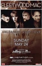 Fleetwood Mac 2009 Glendale Arizona Original Concert Poster
