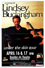 Fleetwood Mac Lindsey Buckingham 2007 - 2021 Lot of 3 Concert Posters