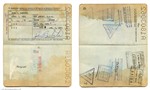 Crosby Stills Nash & Young 1970 John Barbata Issued Passport