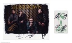 Shinedown 2018 Full Band Signed Publicity Photo & VIP Pass
