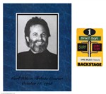 The Beach Boys 1998 Carl Wilson Tribute Concert Program & Backstage Pass