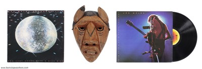 Joe Walsh 1974 - 1975 Stage Used Wooden Prop Mask 