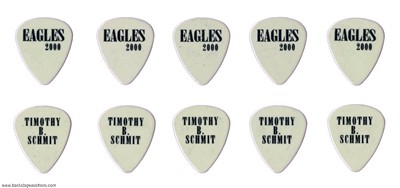 Eagles 1999 - 2000 Timothy B Schmit Lot of 5 Millennium Concert Guitar Picks