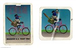 Fleetwood Mac 1982 Mirage U.S. Tour Laminated Pass & Luggage Tag Lot