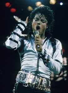 Michael Jackson 1988 BAD Tour Stage Worn & Signed Bucked Belt