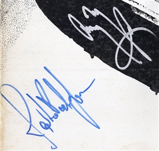 Led Zeppelin 1970 Jimmy Page and John Paul Jones Autographed Led Zeppelin I Album Cover w COA