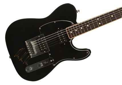 Mark Morton 2021 Custom Made Owned & Tour Used Black Fender Telecaster