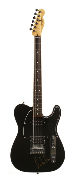 Mark Morton 2021 Custom Made Owned & Tour Used Black Fender Telecaster