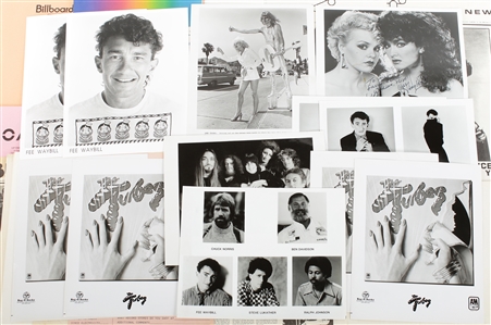 Fee Waybill The Tubes 1970s – 1990s Press Photos and Press Kit Related Documents