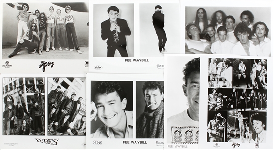 Fee Waybill The Tubes 1970s – 1990s Trader’s Bulk Lot of Press Photos