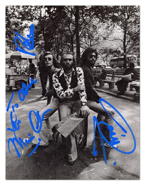 The Bee Gees Signed Photograph w COA