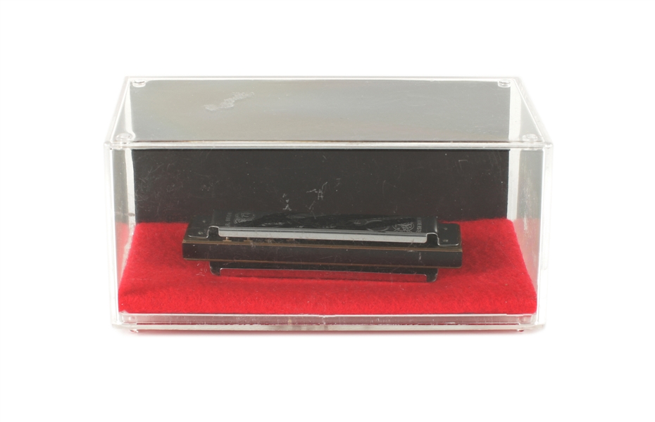 Bruce Springsteen Signed & Stage Used Harmonica
