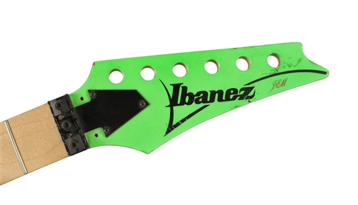 Steve Vai Owned & Stage Played Iconic Ibanez Guitar Neck w COA