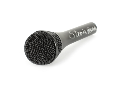 Stevie Wonder Signed Audix Microphone w COA