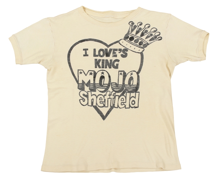 Ian McLagan 1964 - 1967 I Loves King Mojo Sheffield Vintage Ribbed Shirt