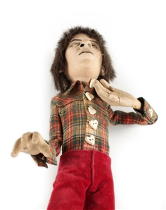 Faces 1971 'A Nod is as Good as a Wink...' Ian McLagan Back Cover Puppet Figure
