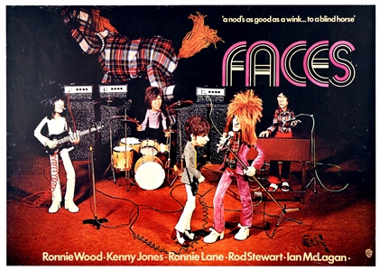 Faces 1971 'A Nod is as Good as a Wink...' Ian McLagan Back Cover Puppet Figure