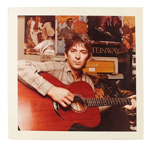 Ian McLagan 1970s - 2010s Steinway / Hammond Sign With Photo