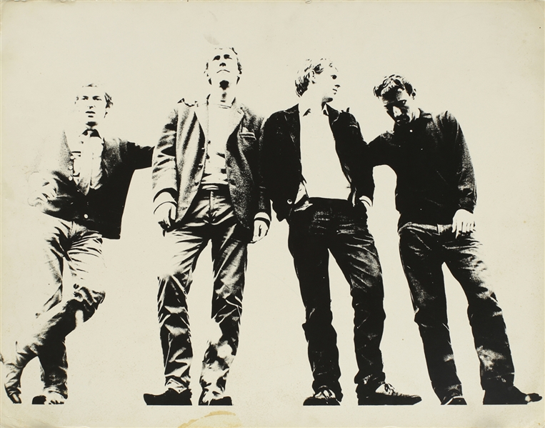 The Muleskinners 1964-1965 Rare Black & White Heavy Cardstock Poster