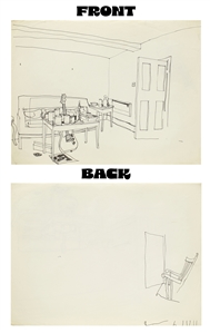 Ian McLagan 1960s Seven Pieces of Original Hand-Drawn Artwork
