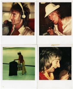 Rod Stewart 1970s Lot of 19 Polaroids