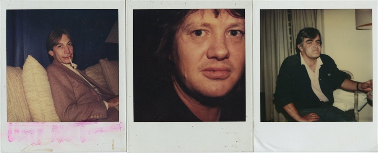 The Rolling Stones 1978 - 1981 Lot of 11 Polaroids Taken By Ian McLagan