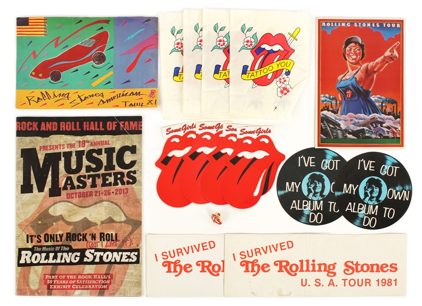 The Rolling Stones 1974 - 2013 Collectors Lot