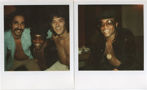 Bobby Womack 1976 Lot of Eight Polaroids