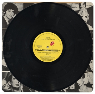 The Rolling Stones 1978 Some Girls U.K. Pressing LP with Die-cut Uncensored Celebrity Faces LP