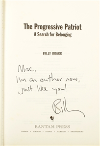 Billy Bragg 1998 - 2006 Lot of 3 Books Inscribed & Gifted to Ian McLagan