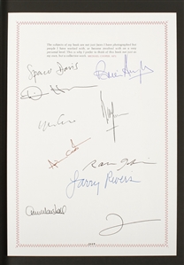 Michael Cooper: Blinds & Shutters 1990 First UK Edition Signed by Dennis Hopper, Bill Wyman, Yoko Ono, Harry Nilsson, Spencer Davis, & More