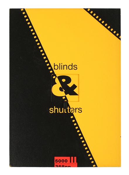 Michael Cooper: Blinds & Shutters 1990 First UK Edition Signed by Dennis Hopper, Bill Wyman, Yoko Ono, Harry Nilsson, Spencer Davis, & More