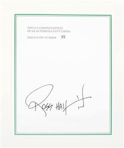 Sojourner Ross Halfin Travels 2011 Deluxe Edition Signed by Ross Halfin