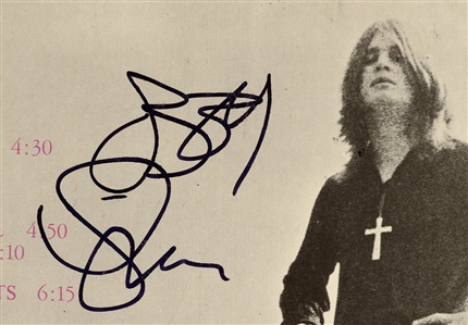 Black Sabbath (3) Signed “Paranoid” Album