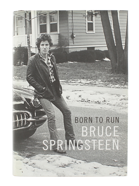 Bruce Springsteen Signed “Born to Run” Book