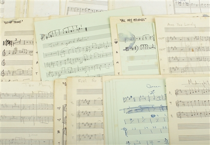 The Gregg Allman Band 1973 Laid Back Lead Sheets and Horn Charts