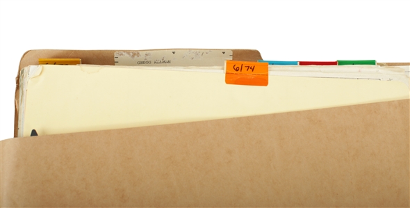 The Gregg Allman Band 1972-1974 Recording and Financial Documents