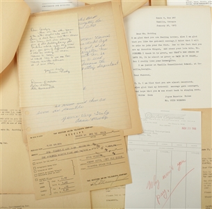 Otis Redding 1963-1967 Lot of Fan Mail and Business Correspondence