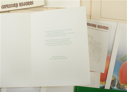 Capricorn Records 1970s Logo Items, Stationary, Cards