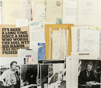 Jimmy Carter 1975-1981 White House Correspondence & Ephemera
