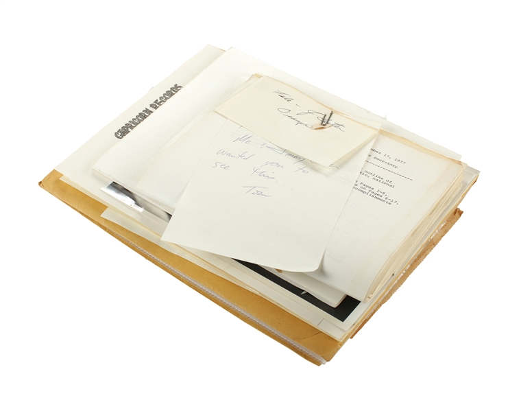 Jimmy Carter 1975-1981 White House Correspondence & Ephemera