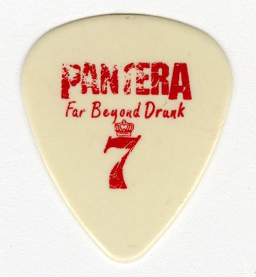 Pantera Dimebag Darrell Circa 1994 “Far Beyond Driven” Stage Used Guitar Pick