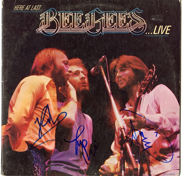 Bee Gees Signed "Bee Gees Greatest" Album w COA