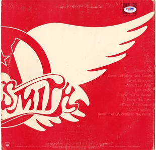 Aerosmith Signed “Aerosmith's Greatest Hits” Album w COA