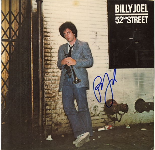 Billy Joel Signed “52nd Street” Album w COA