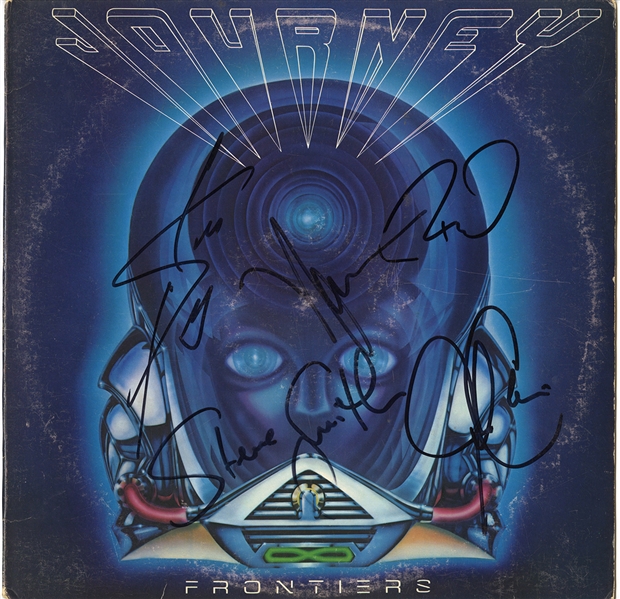 Journey Signed “Frontiers” Album w COA