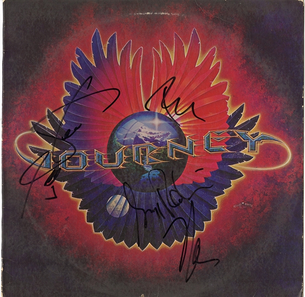 Journey Signed "Infinity" Album w COA