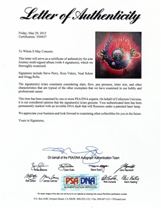 Journey Signed Infinity Album w COA
