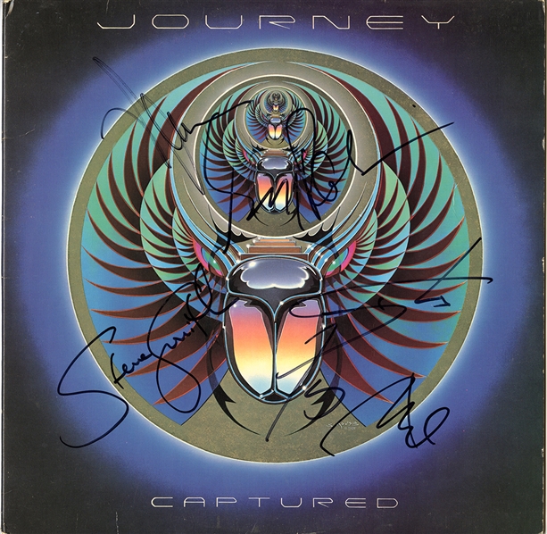 Journey Signed "Captured" Album w COA