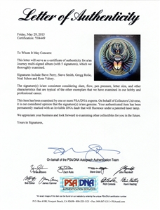 Journey Signed Captured Album w COA